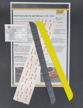 Cargar imagen en el visor de la galería, Modellbau Curbs Set schwarz gelb