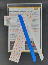 Charger l&#39;image dans la galerie, FlexCurbs Modellbau blau weiss