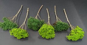 Modellbau Naturbäume grün 