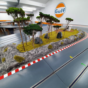 Modellismo alberi naturali AUTUNNO per piste da corsa 1/32 > 1/24 di RAS